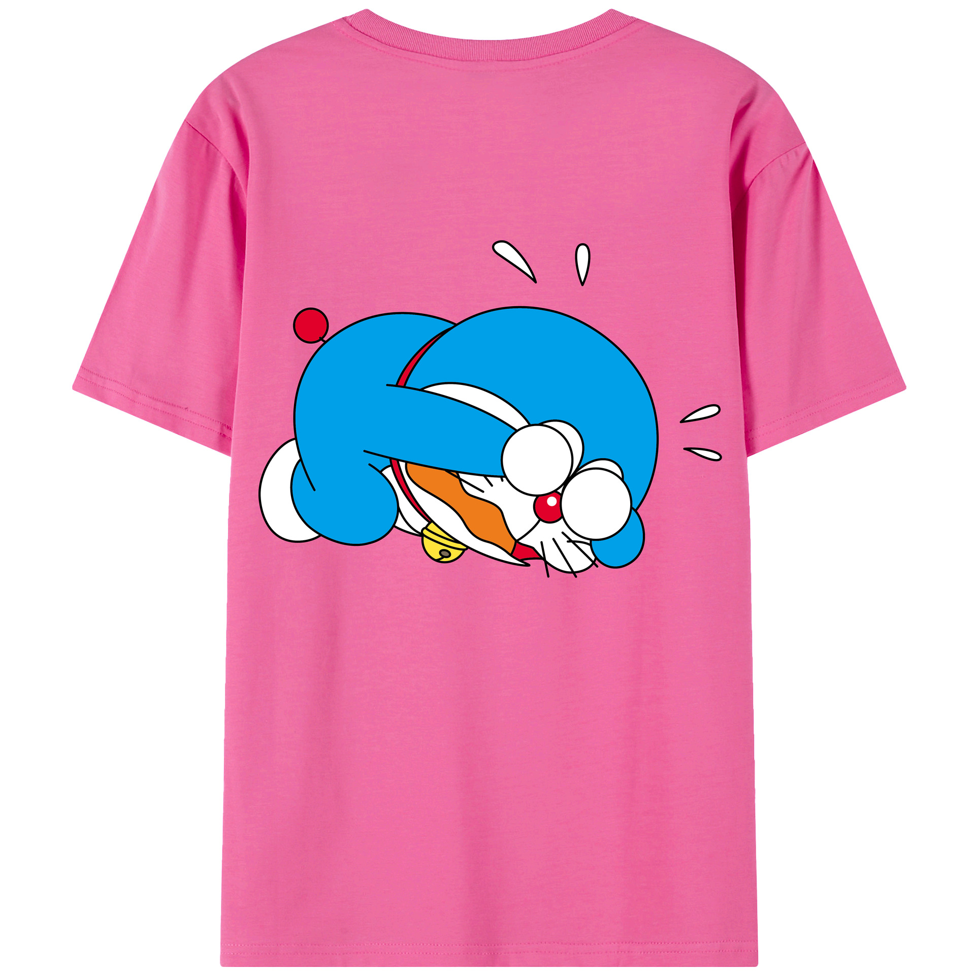 （画像用） ドラえもん Doraemon レディース半袖Tシャツ(バックプリント)